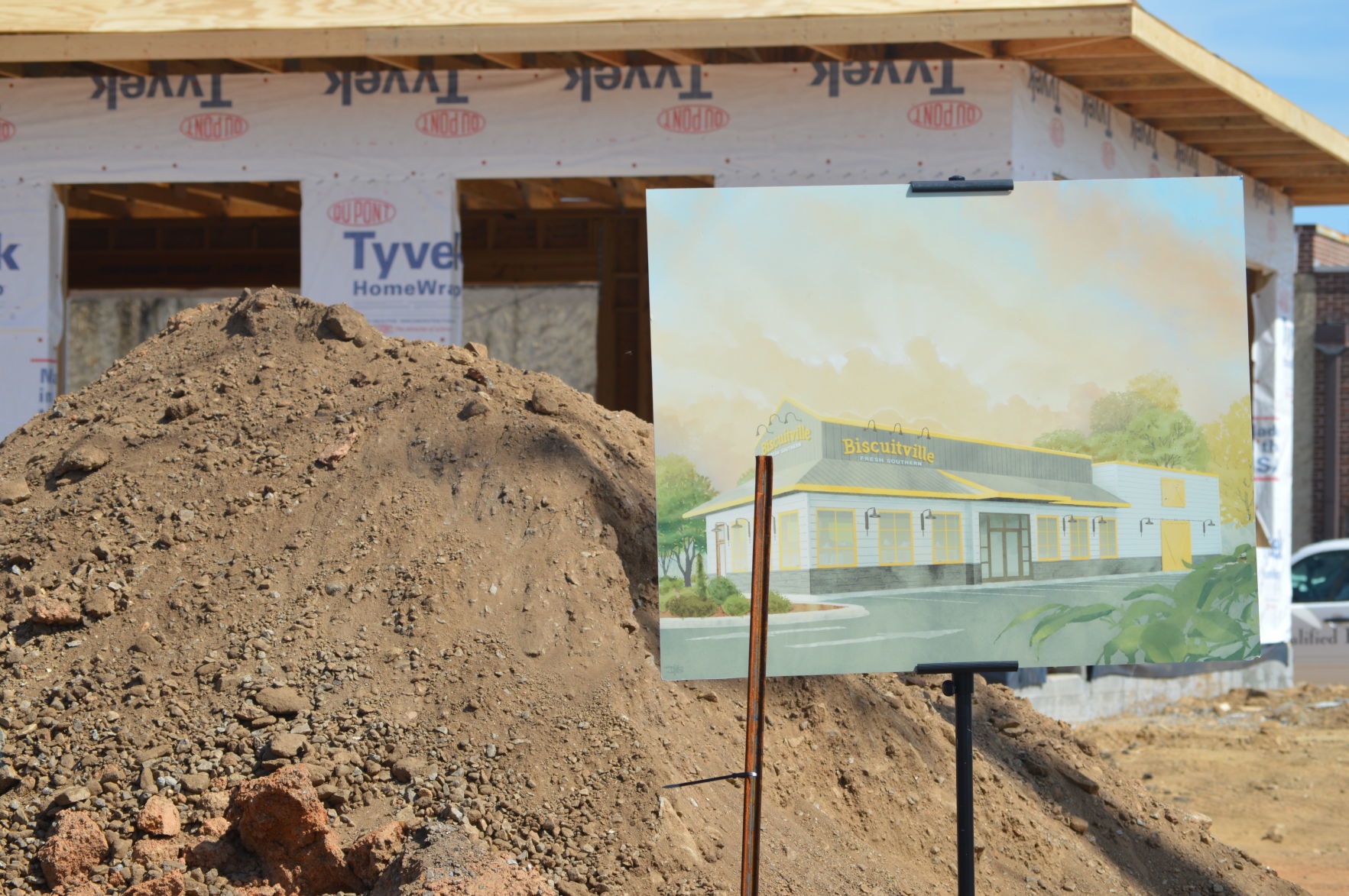 Biscuitville Groundbreaking Ceremony
